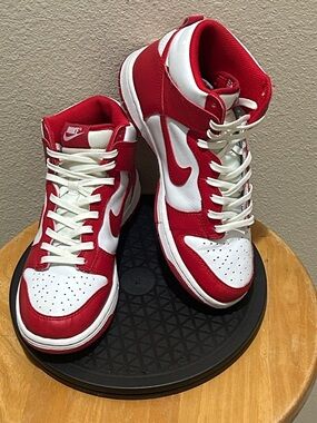 Nike Dunk High Championship White Red (GS) DB2179-115